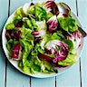 Simple Green Salad with Lemon Dressing