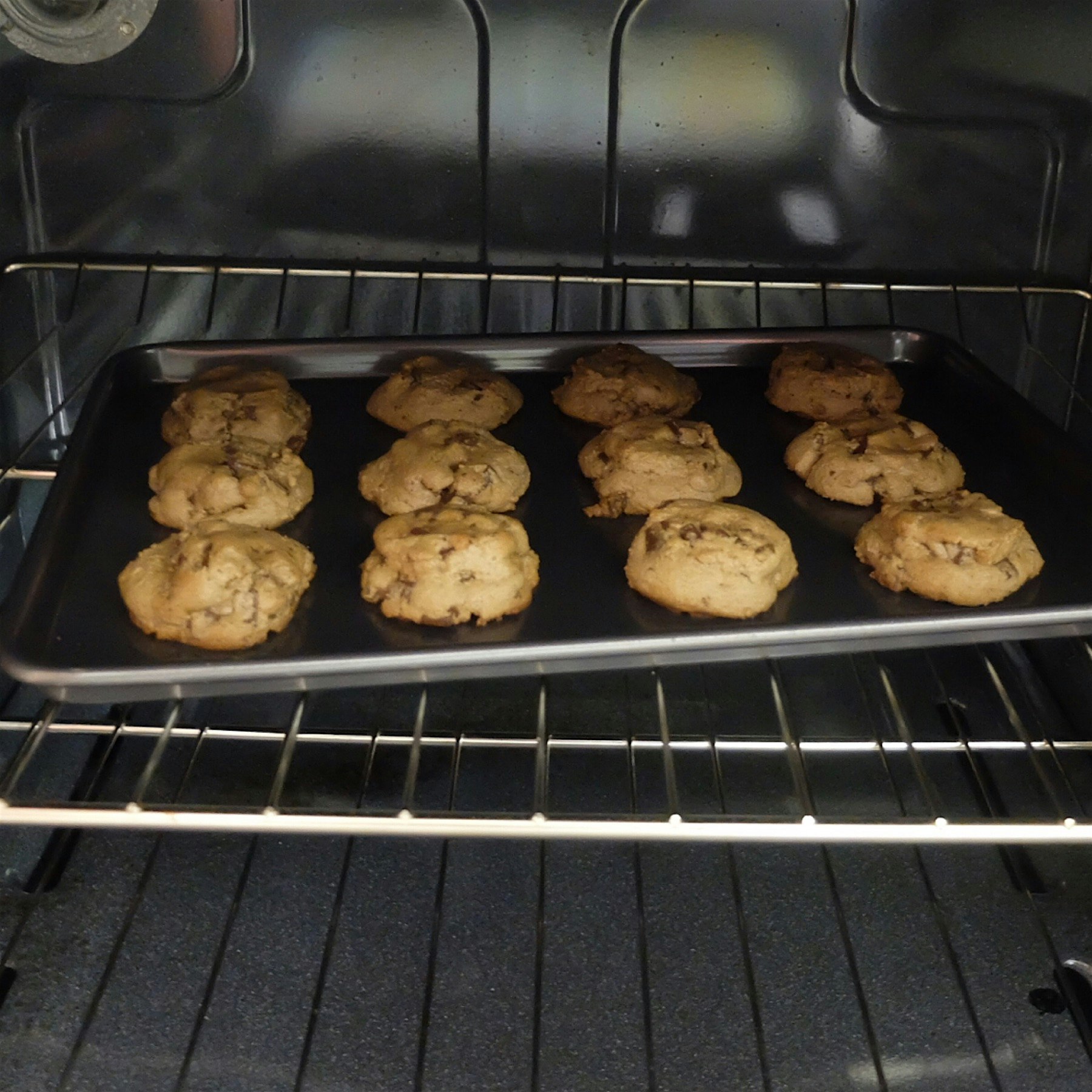 Nothing like a batch of cookies in the oven! 