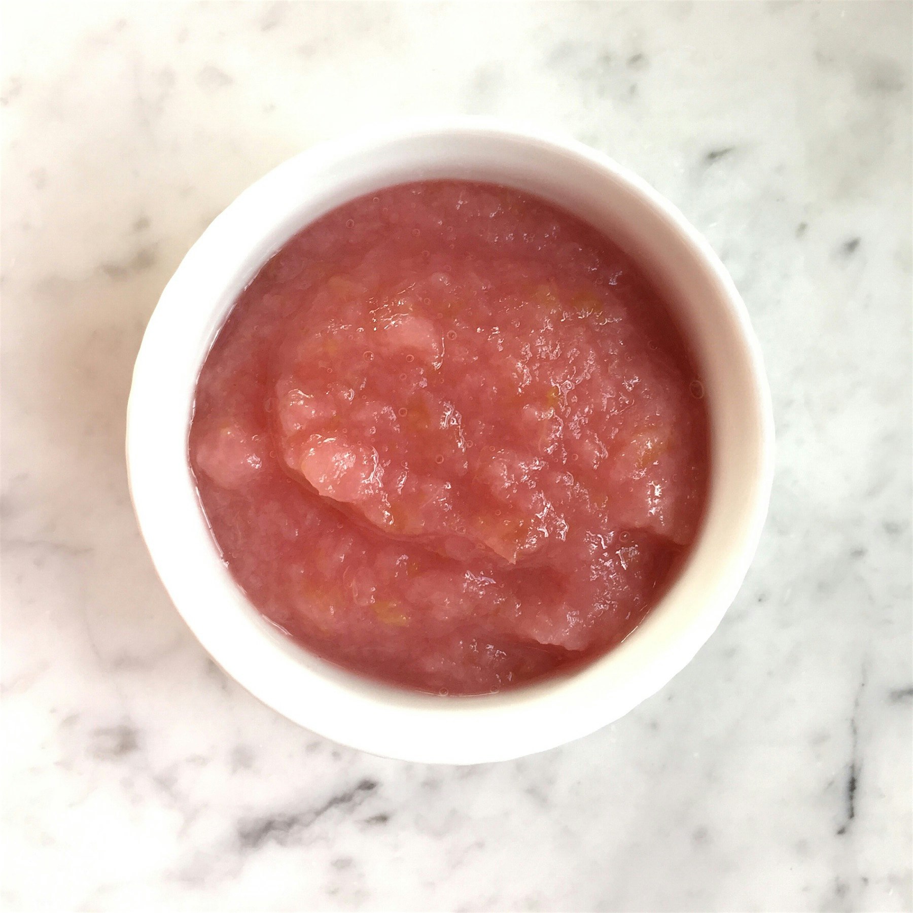 My first batch of applesauce and I am so in love with the color! Plus my food mill leaves me with...