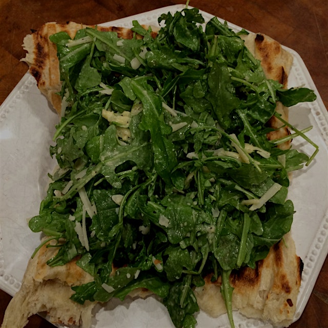 My claim to fame: Rose Namack's arugula pizza