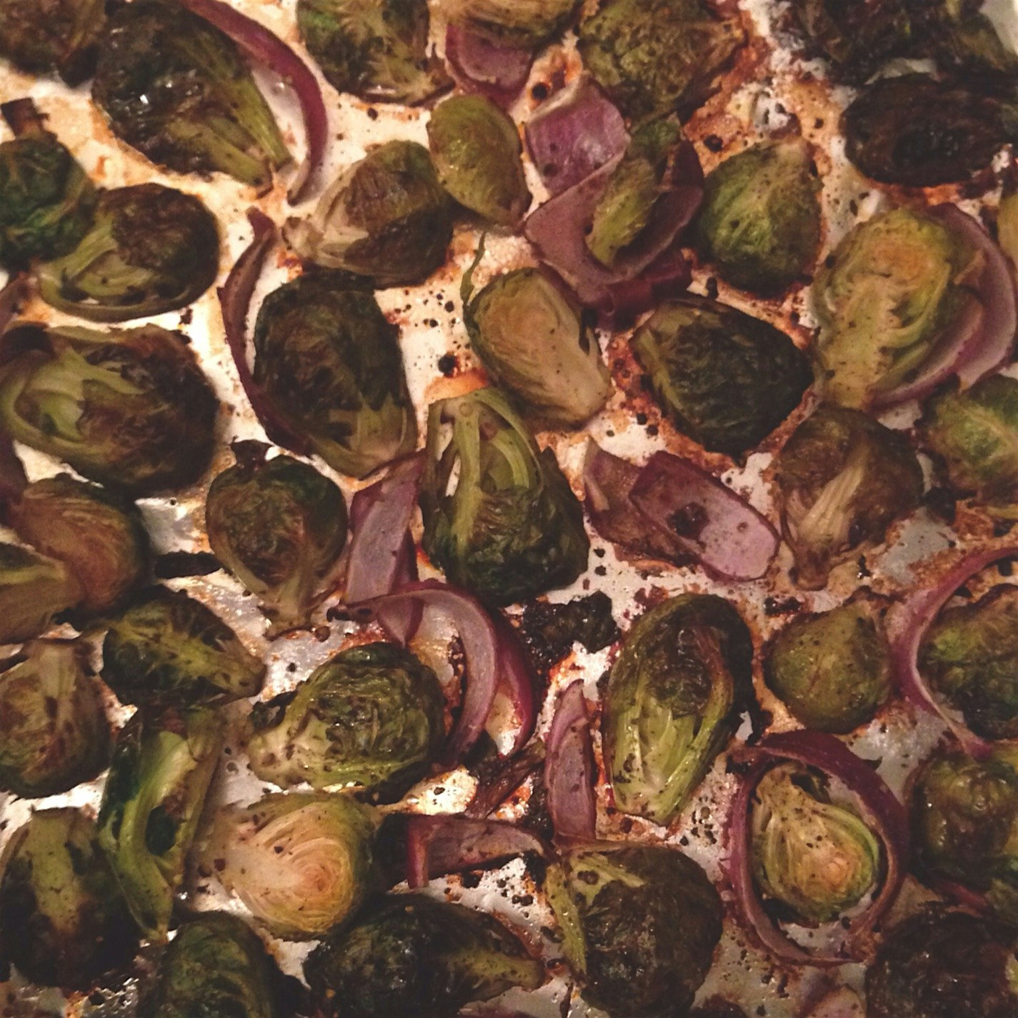 Thanks for the Brussels sprout inspiration, foodstand!