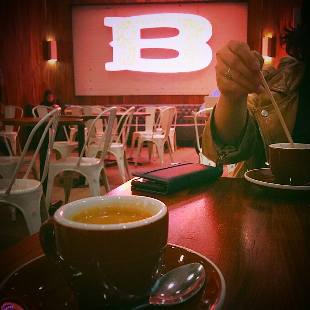 An espresso to start the night. 