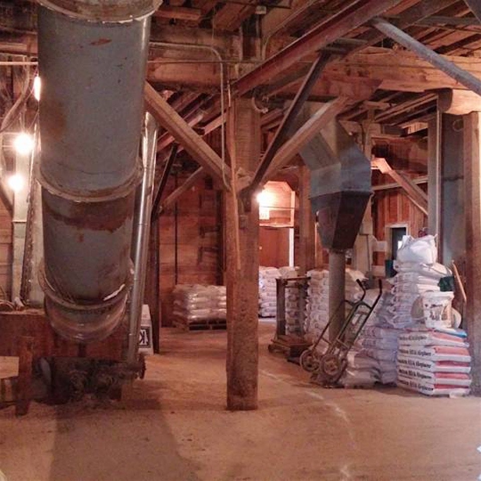 Our new organic feed mill! #handsomebrook farm #paatureraised 