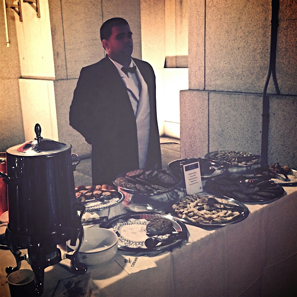 Outdoor dessert bar upon exiting the venue...Just in case you didn't indulge enough inside...;) 