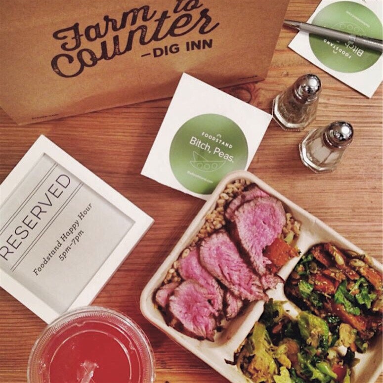 We LOVED having dinner with @foodstand and @diginn tonight! 😍😍