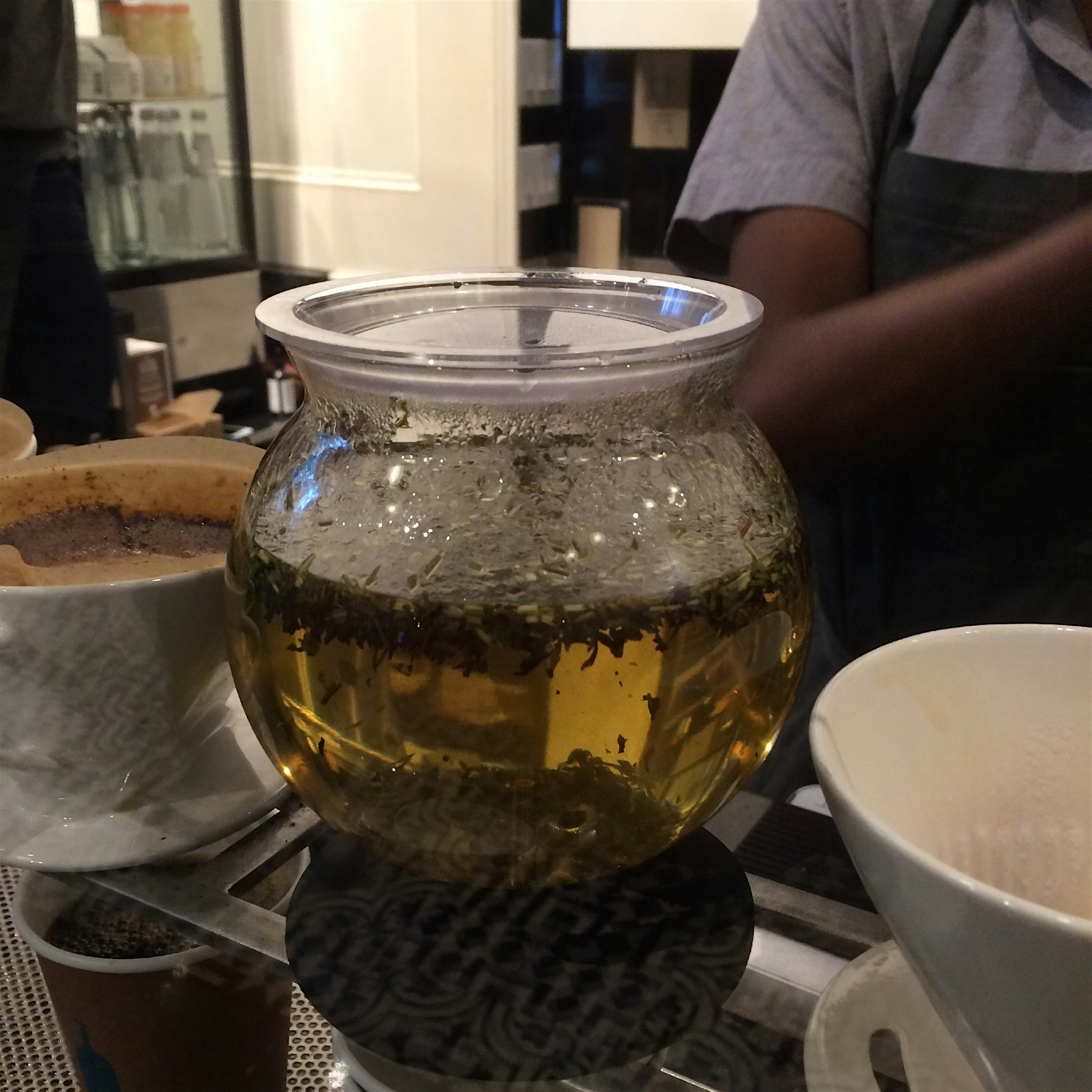 How they make the tea at Blue Bottle coffee. 