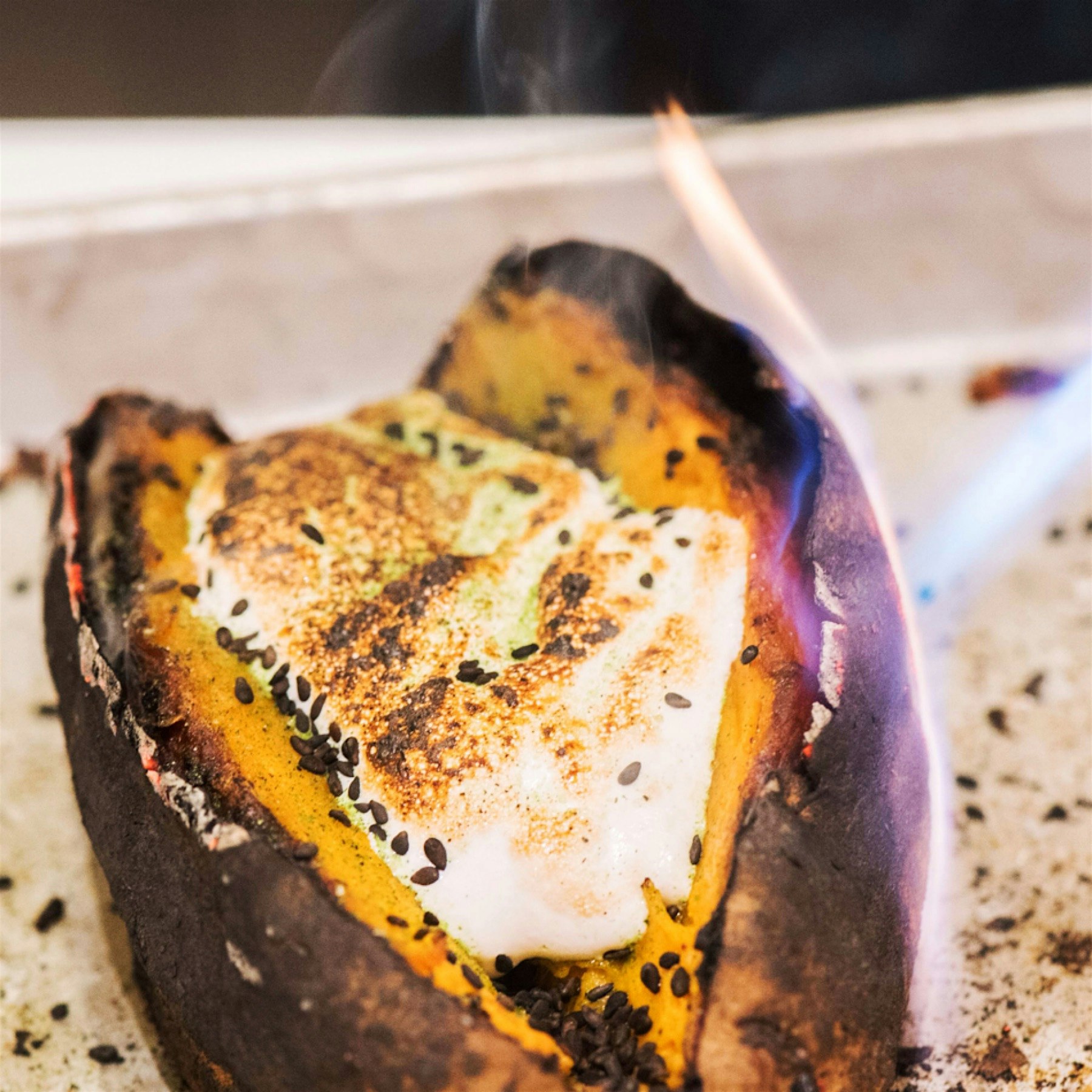 Barbarian yam at Junzi night lunch 11/21. 