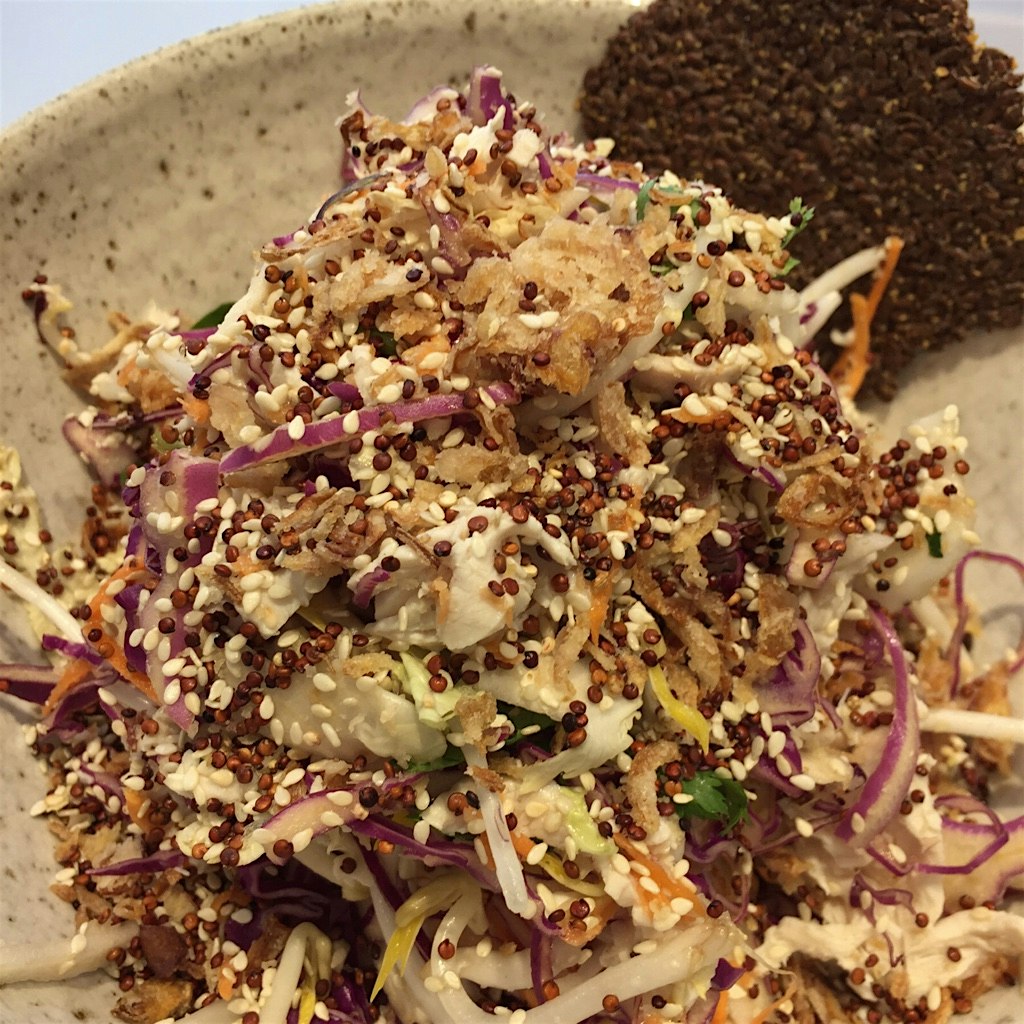 New week, new city - Melbourne, Australia. This salad was a thing of beauty and full of some much...