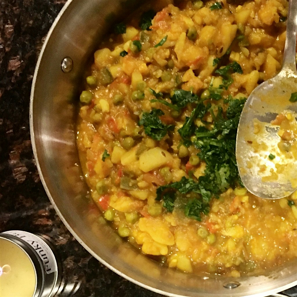 Pre-thanksgiving eats: obvi we have pav bhaji- our fav one-pot Bombay street food wonder 
