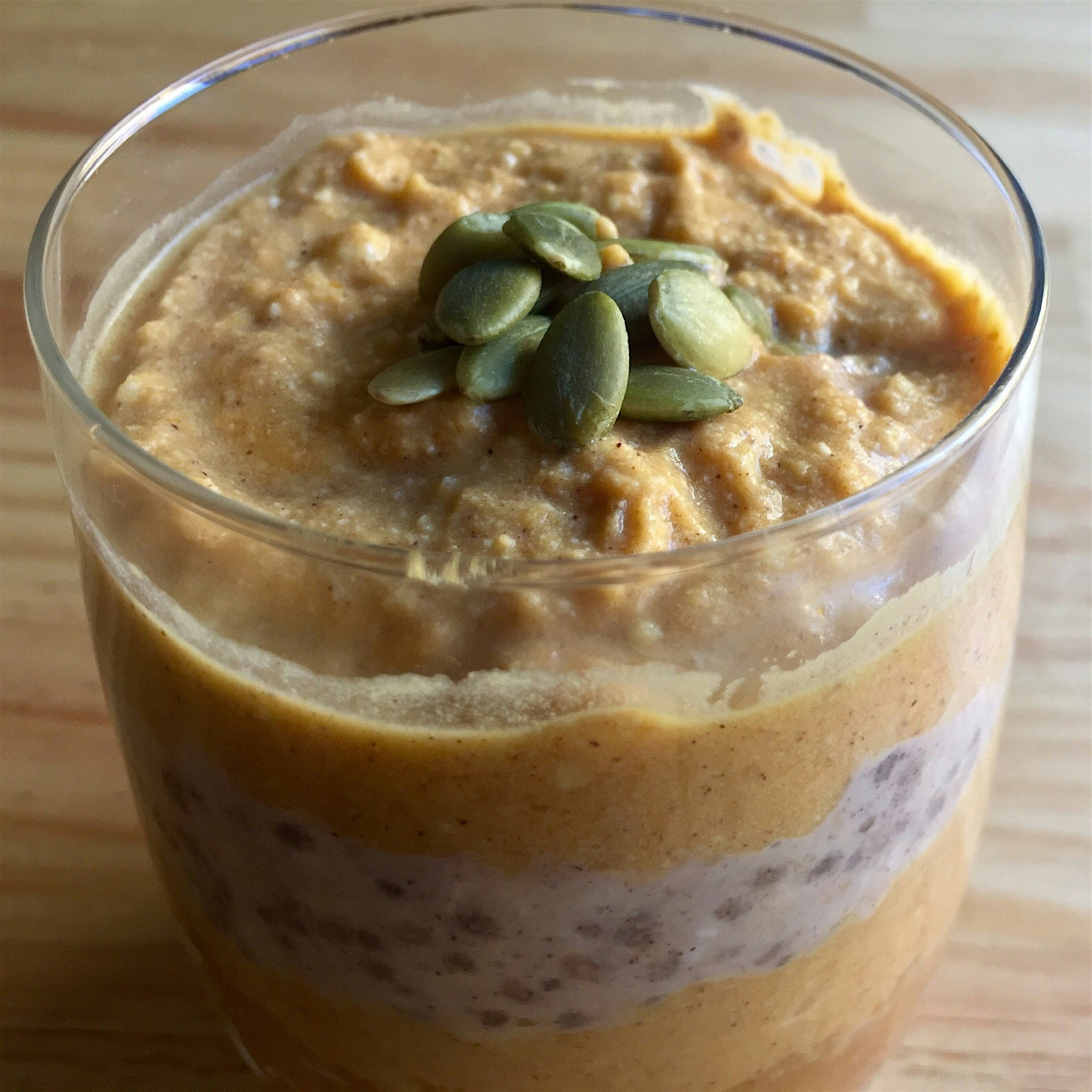 Happy Thanksgiving! Here's an autumn inspired breakfast parfait to help combat that post-Turkey D...