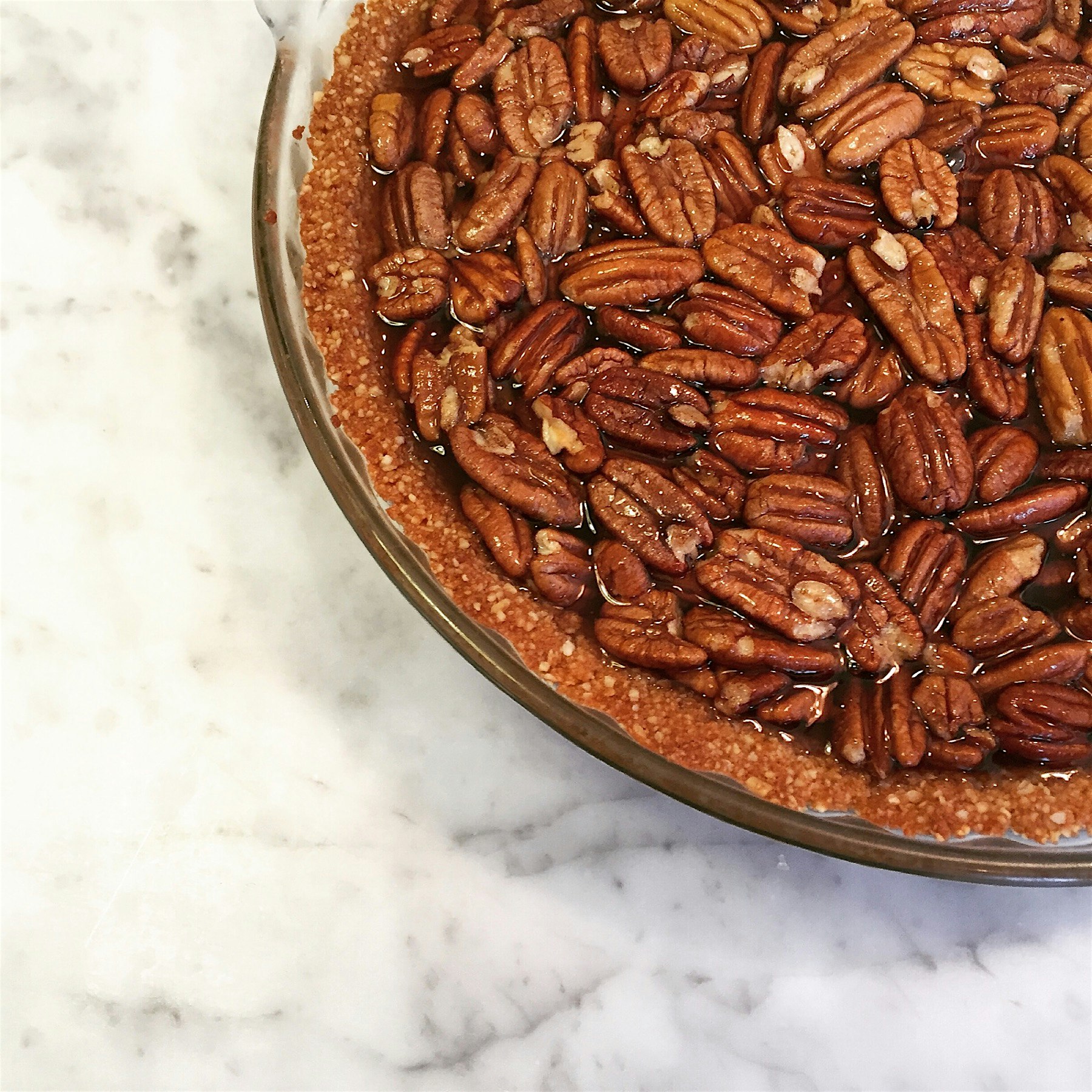 Pecan pie for days!! Good thing relatives can help with that... #NoFoodWaste, dessert edition!