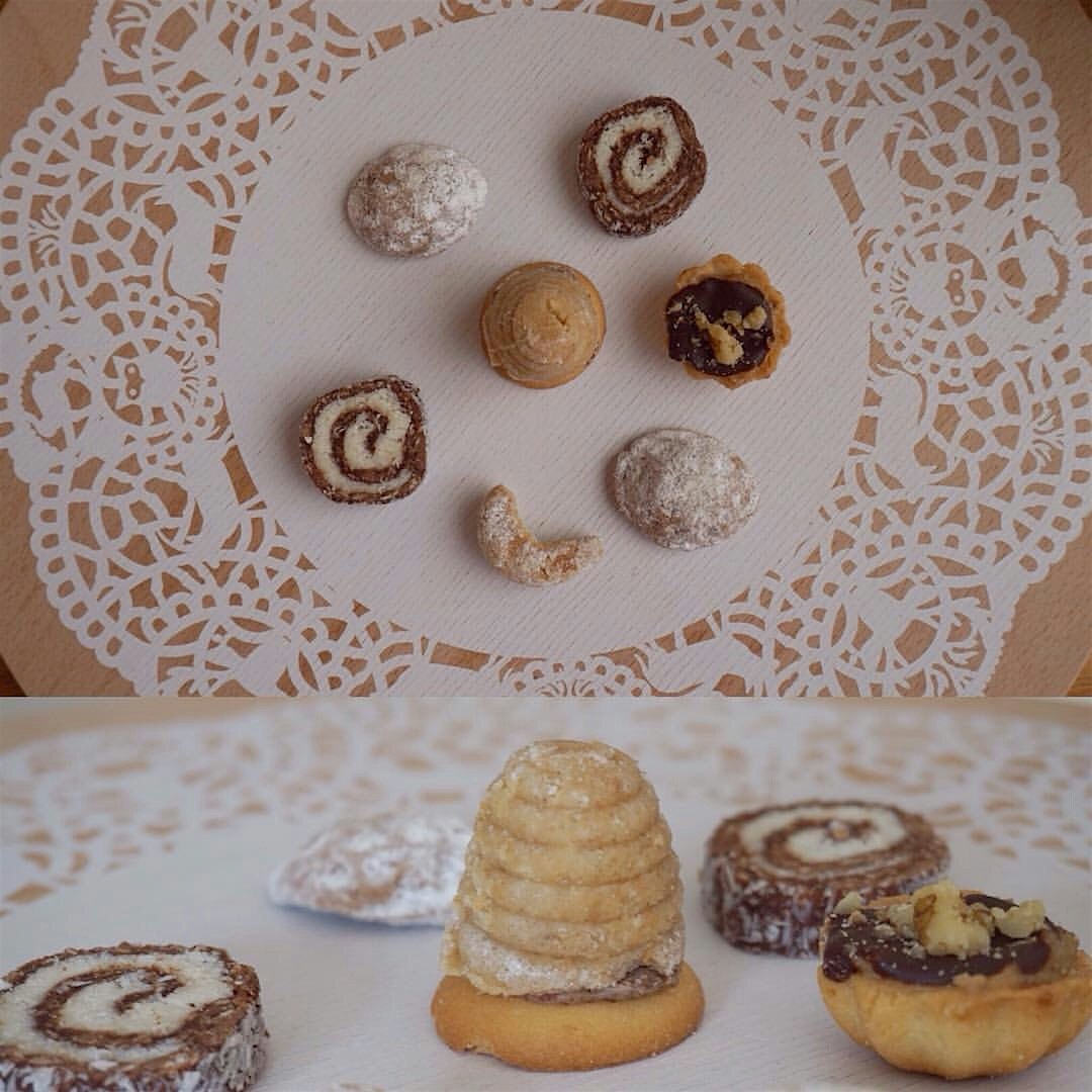 Czech cookies from my neighbor! So lovely!