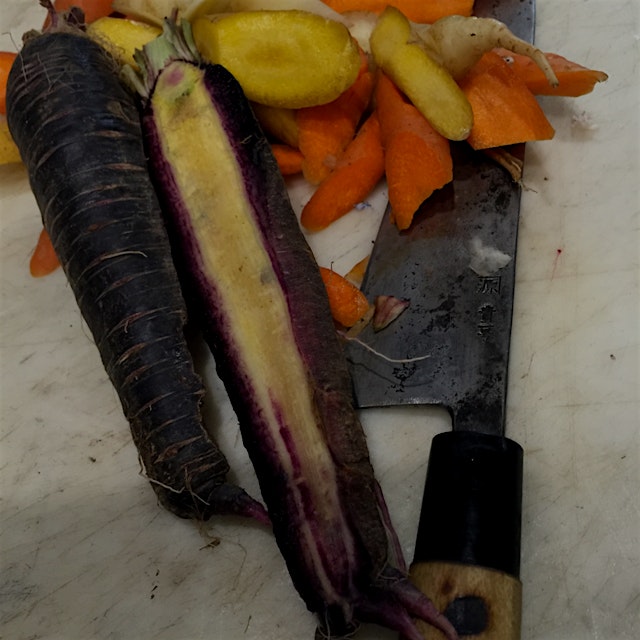 I'm not sure where to begin on how much I love these carrots from wake Robin farm in Stratham NH ...