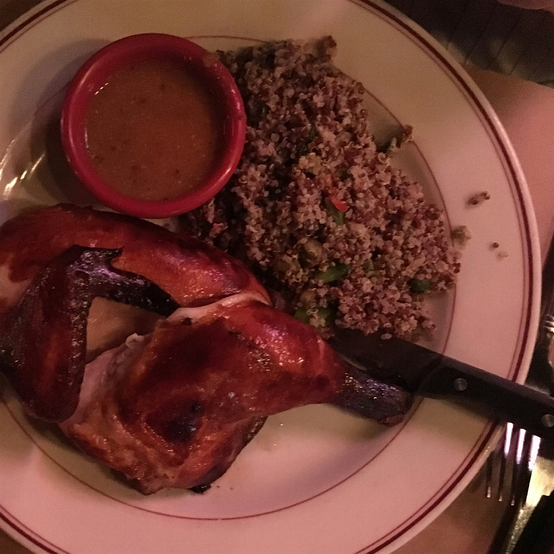 #laterstand of dinner with @akhilg2002. Vinsetta Garage is a cozy, yet boisterous restaurant. And...