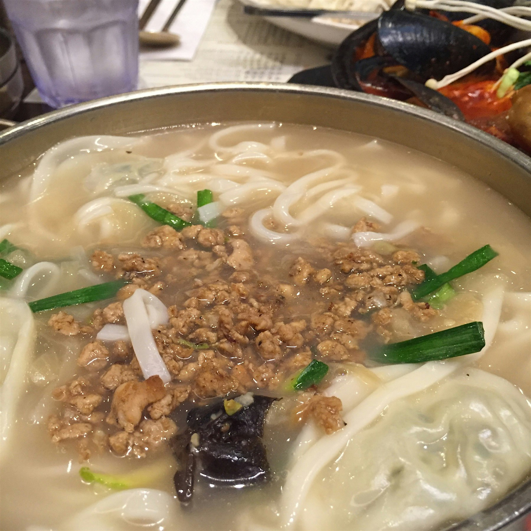 Korean noodle soup is my favorite way to stay warm and happy during the cold months!