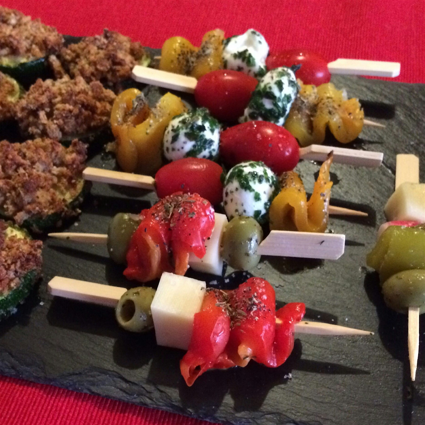 Mixed Vegetarian appetizers 