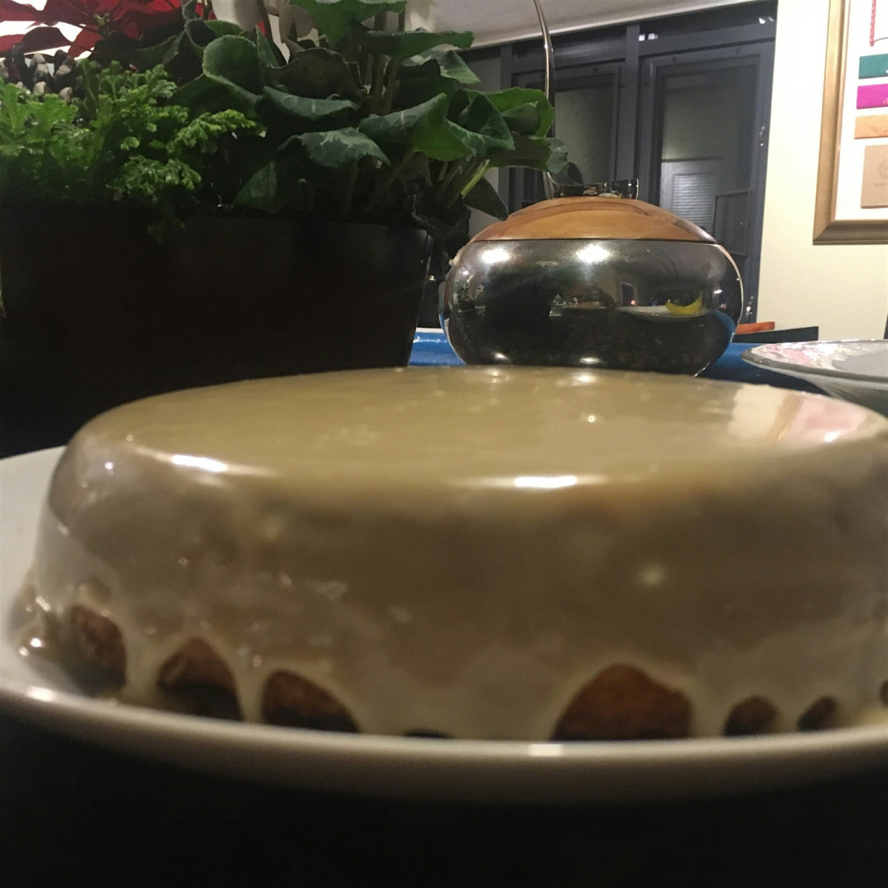 Pumpkin cake with brown butter icing to kick off Christmas indulgence! We picked this pumpkin bac...