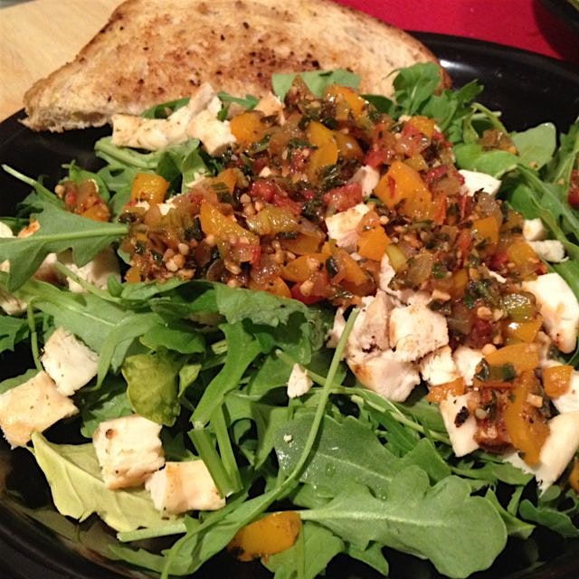 I love getting to make my favorite salads in my kitchen again! #kitchenremodelcomplete 