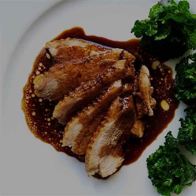 Don't stop indulging yourself! This lovely Soy Poached Duck Breast would make a delicious lunch/d...