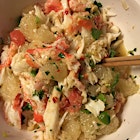 King crab and pomelo salad #GiftGoodEats