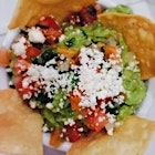 Guacamole with cotija cheese 