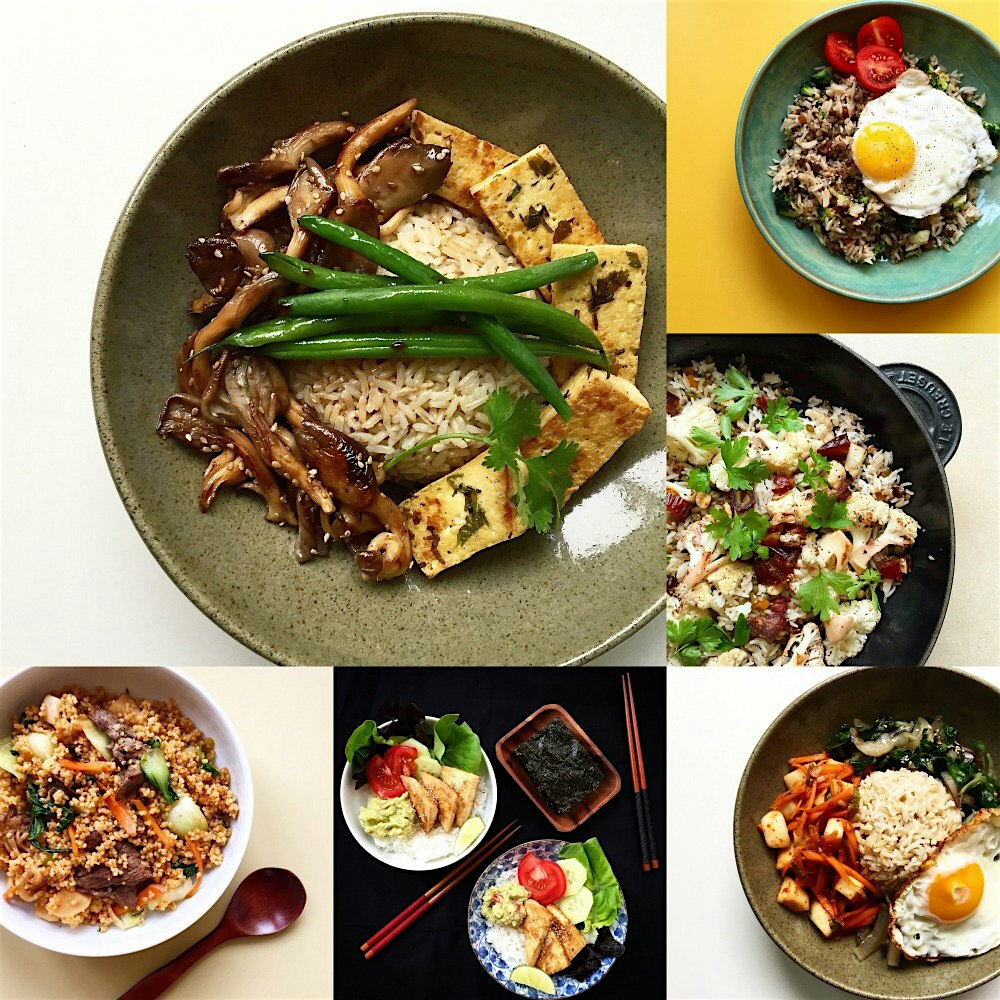 My beloved rice bowls!! They are so easy to make, delicious and really healthy!! I've got you a f...