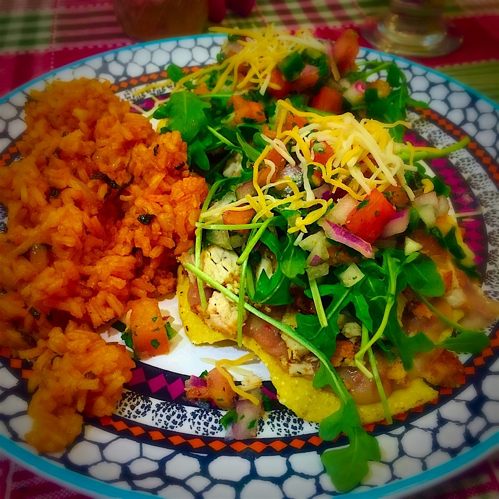 I'm thankful for the Corn Tostada Shells that were left on my desk as a gift for Christmas. I use...