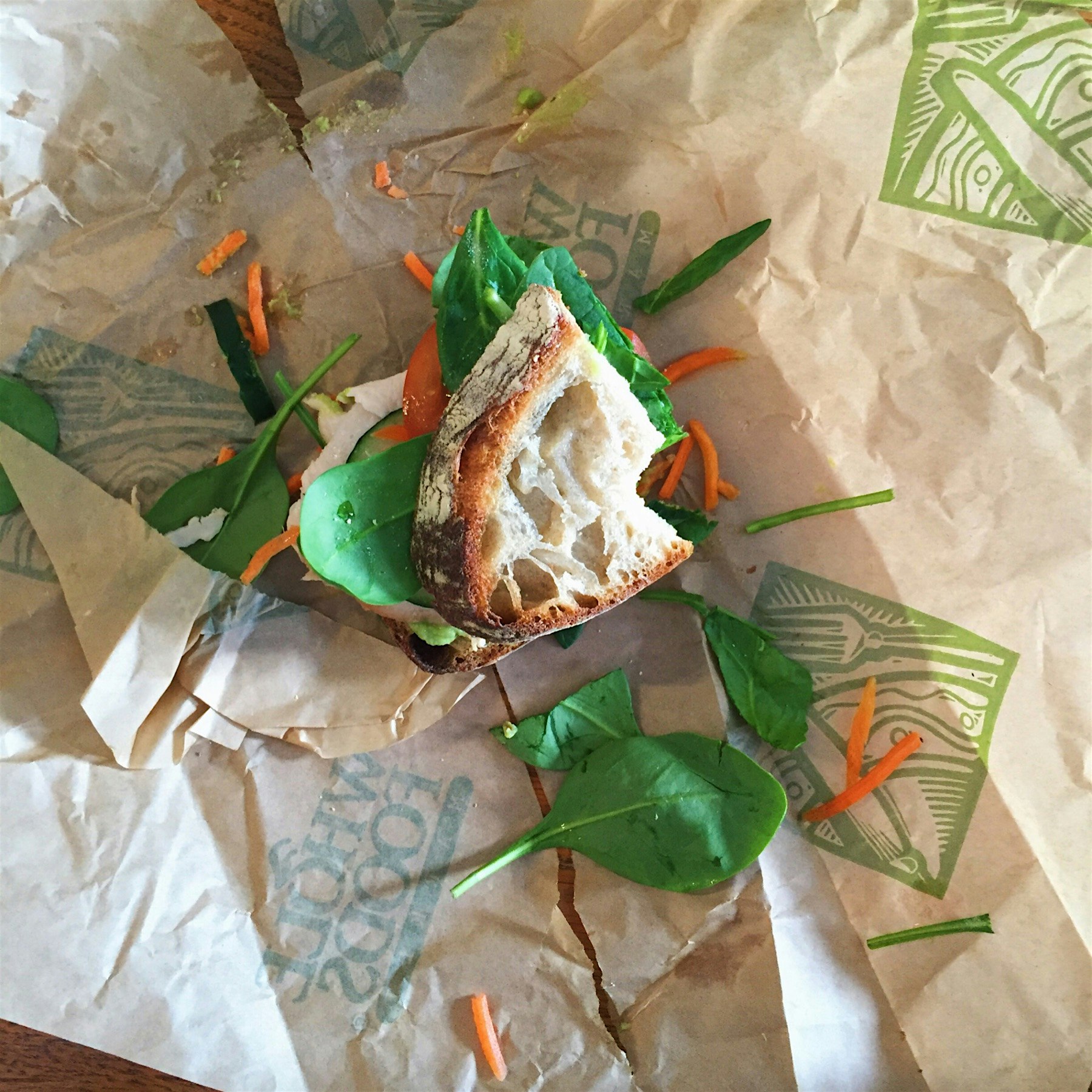 Go messy or go hungry, y'all. 