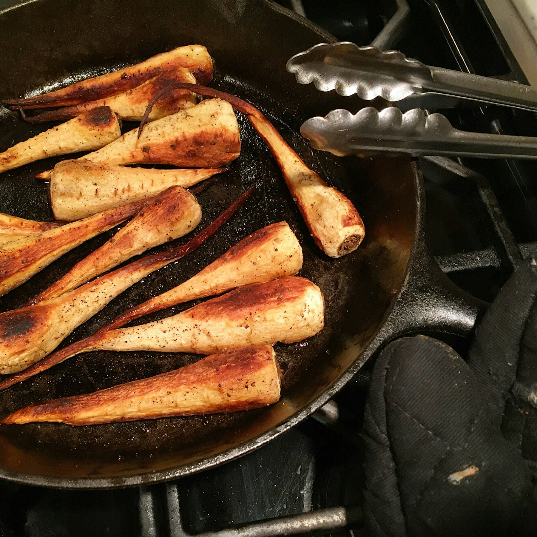 #GetReal by trying new recipes! This one is from V is for Vegetables- whole Caramelized roasted p...