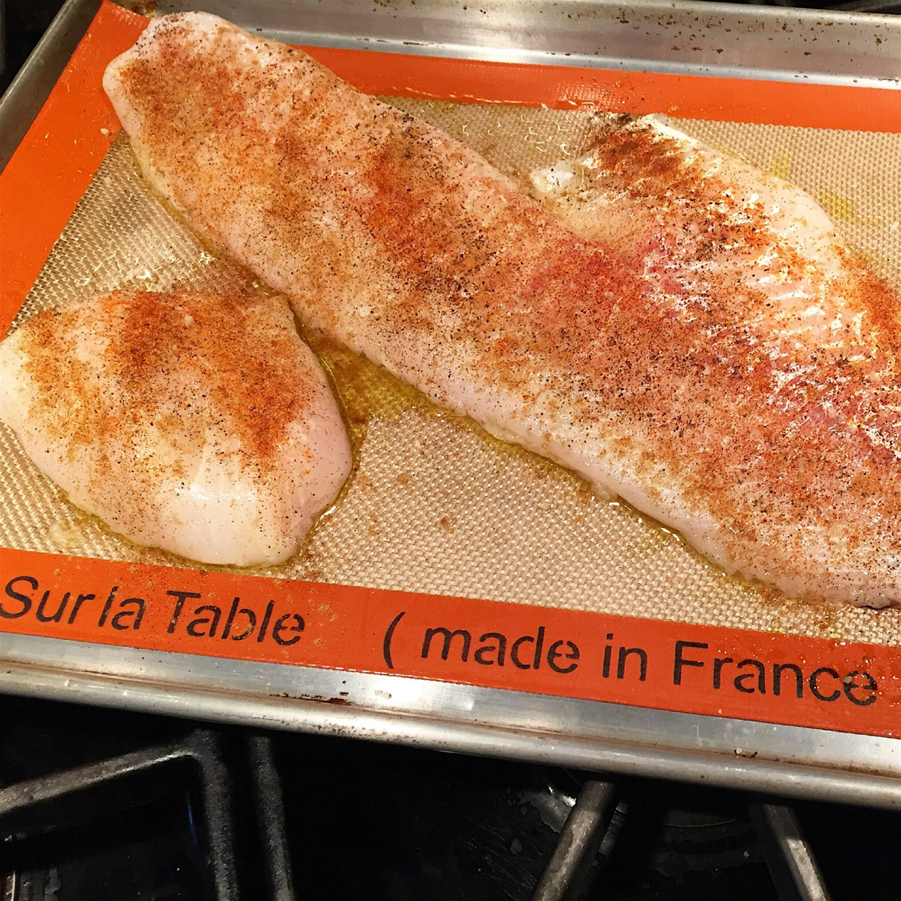 #GetReal by eating sustainable, fresh, wild fish! This delicious cod was perfect for our taco night!