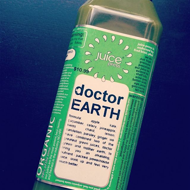 $10.99. A small price to pay to feel "very much better." @ the juice press UWS. 