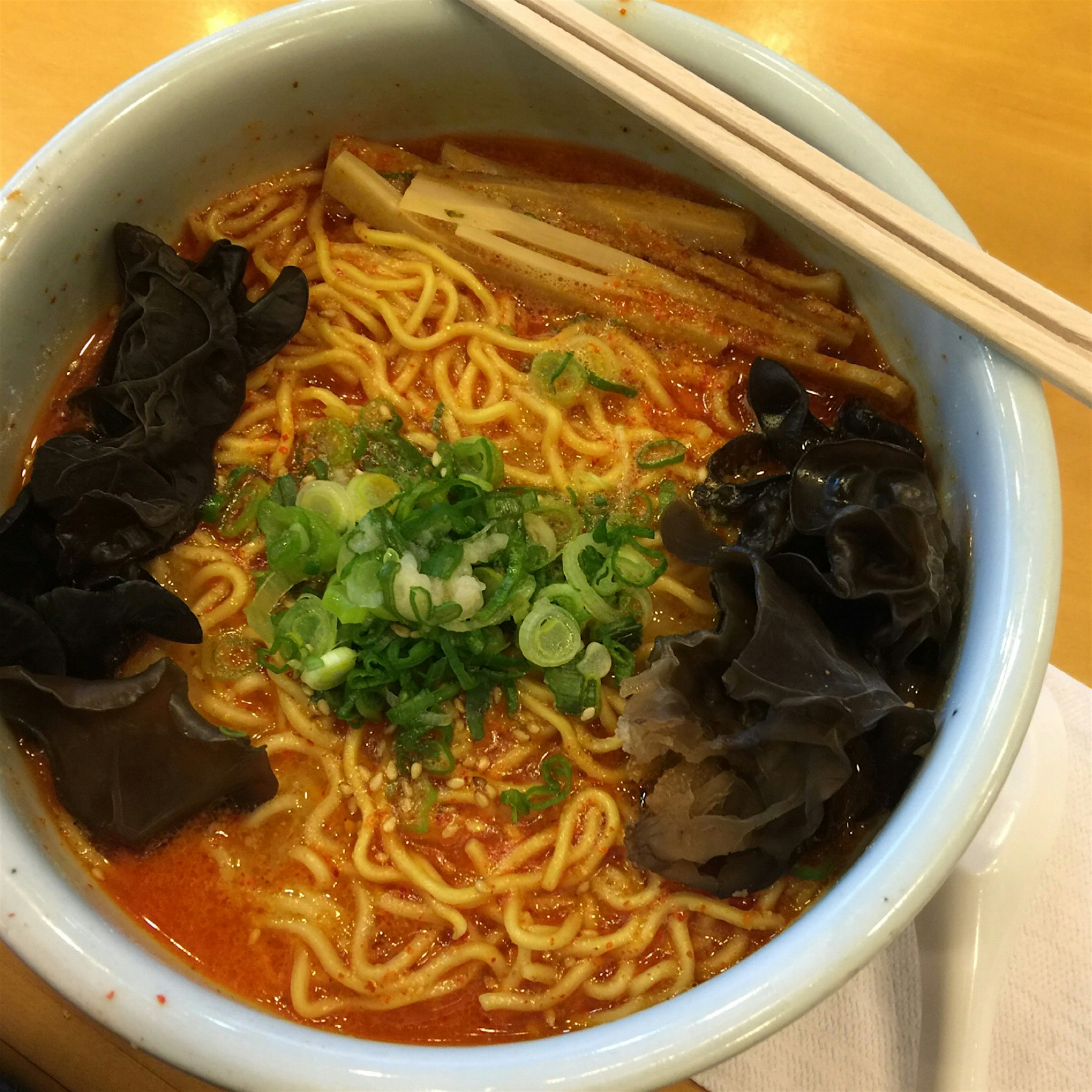 A perfect bowl of #Ramen on this cold winter day. #meatlessmonday #GetReal