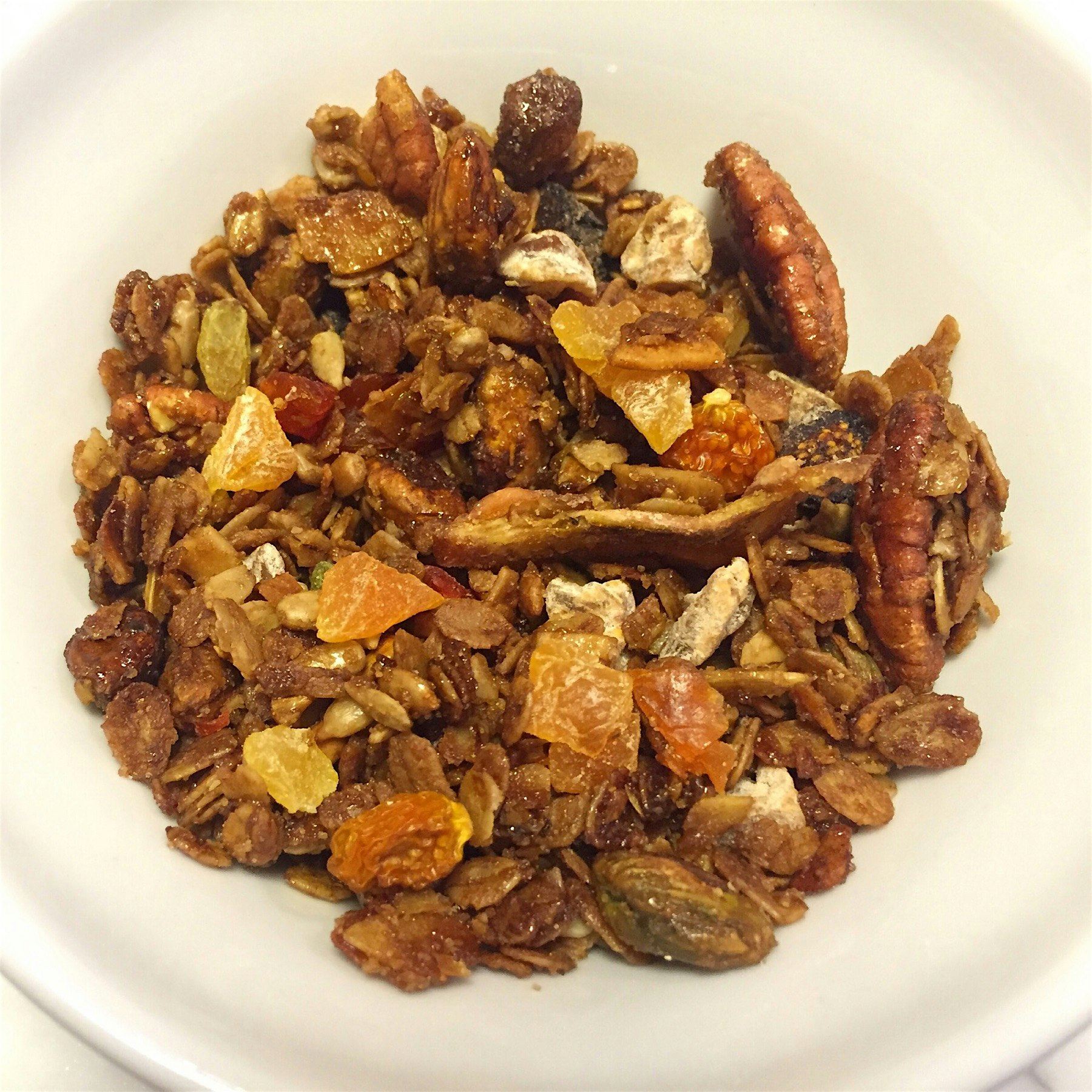 I love supporting my local artisans! This Augie Treats granola is amazing, and made in Pine Plain...