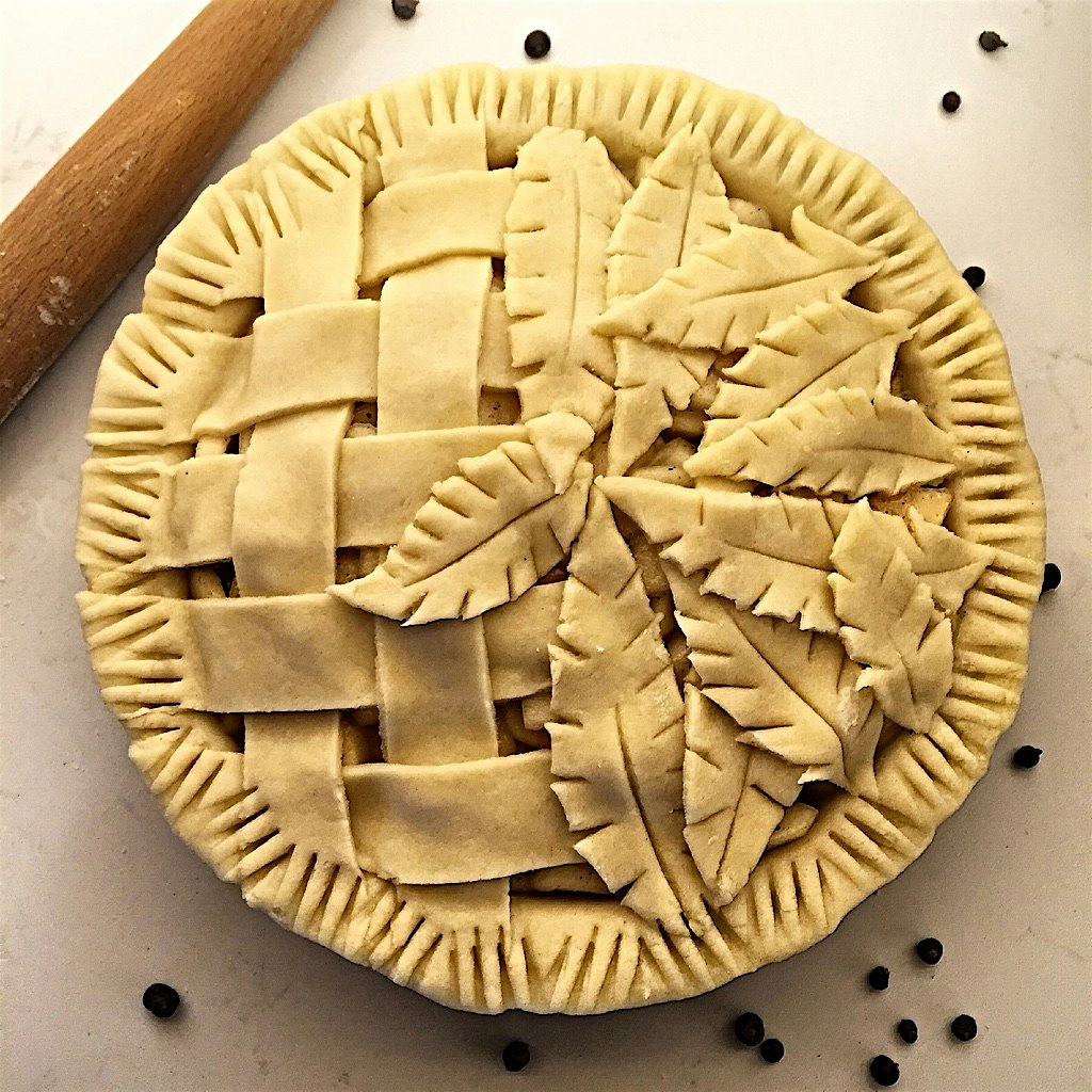 It's #NationalPieDay and I'm in my happy place. Music's on, and a Junipear Pie is about to get eg...