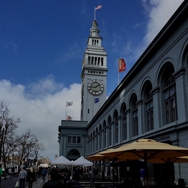 Hoping that thoughts of blue skies, and the Ferry Building Farmer's Market in San Francisco, keep...