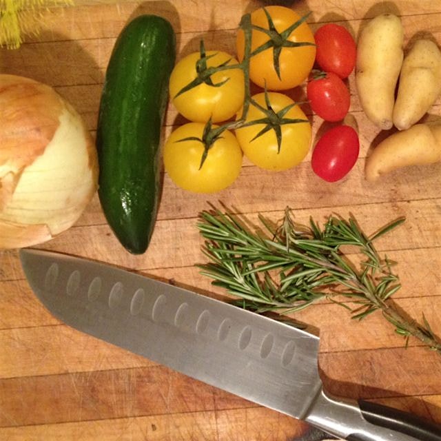 Hello Saturday night! Making magic in my kitchen! 