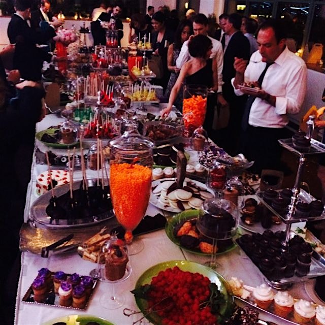 Wedding dessert spreads are definitely cray. Whoopie pies, brownies, ice cream, cobbler, and othe...