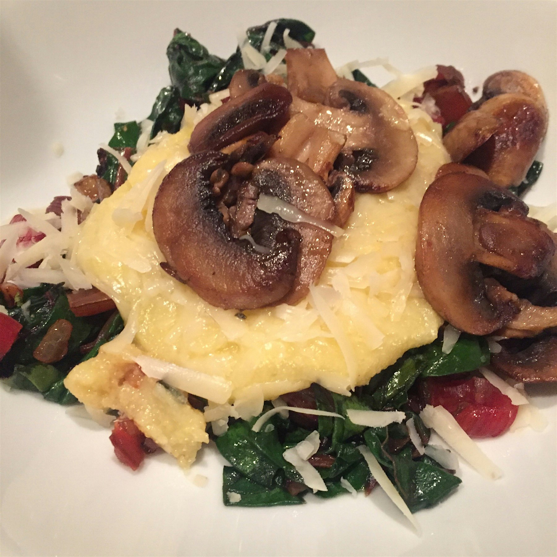 Eating late but eating great. 