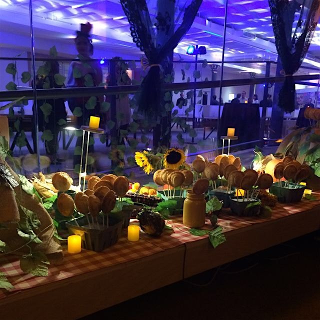 At the Greemarket Speakeasy with Purpose crew