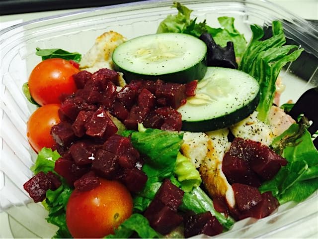 Salad with beets! Beets on everything! 