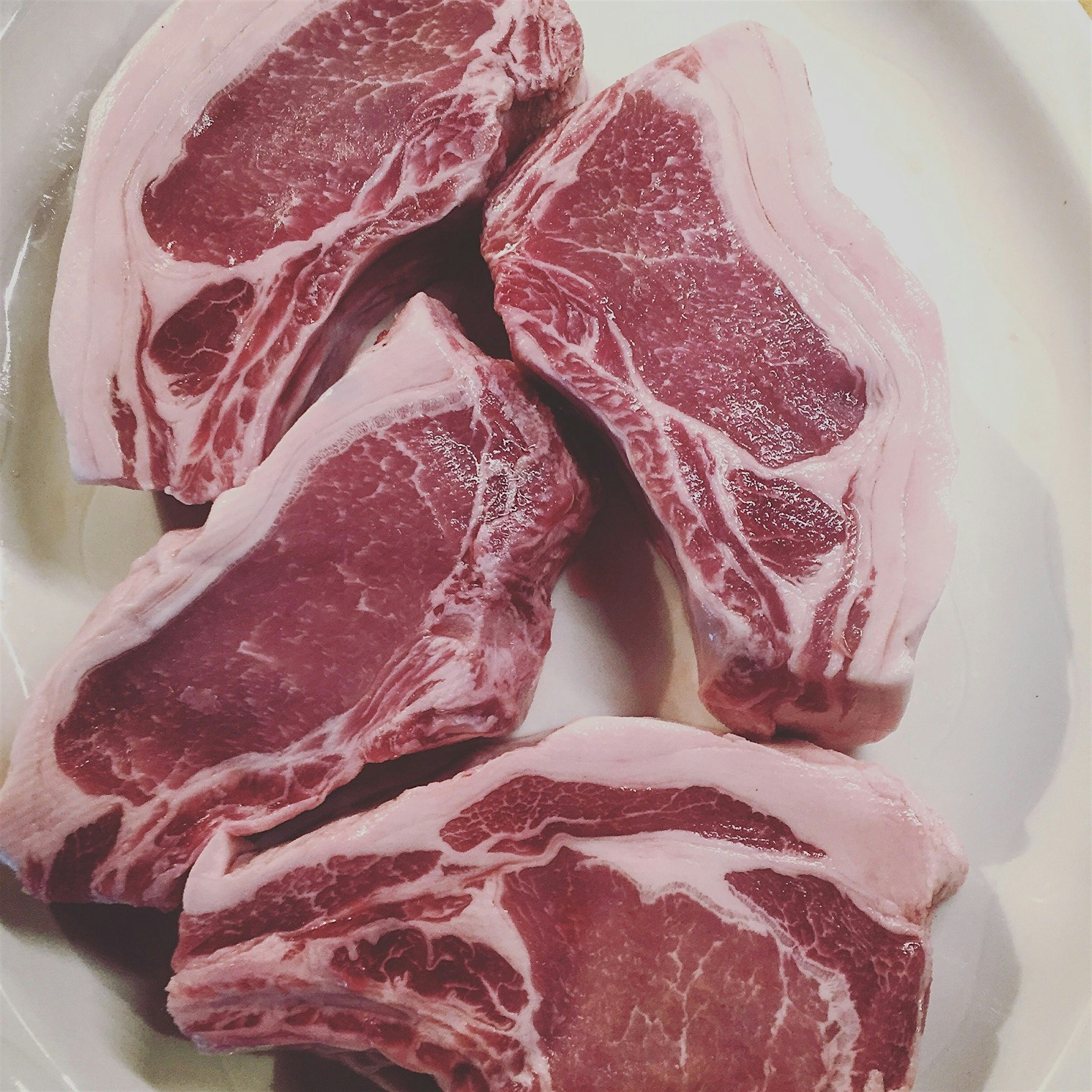 Local chops for the grilling. 