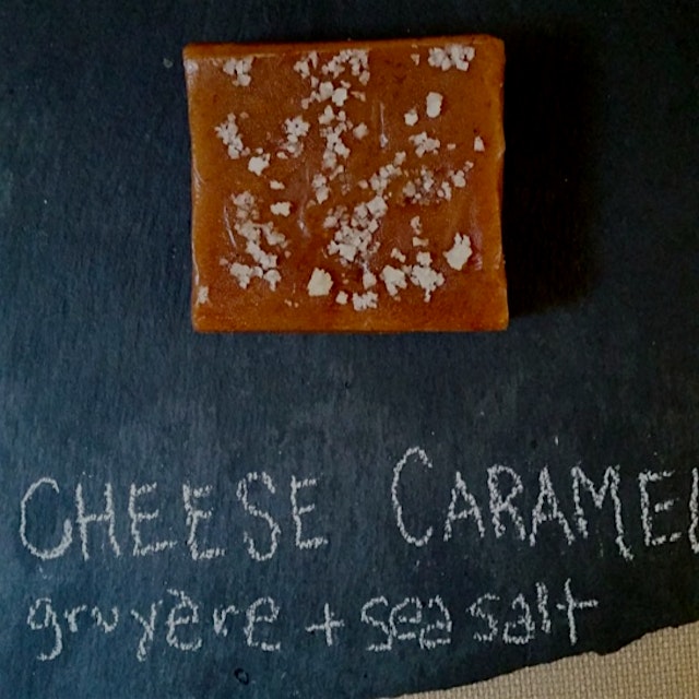 This cheese caramel is rather epic in nature: milky, salty, sweet. I was just @61local doing a ta...