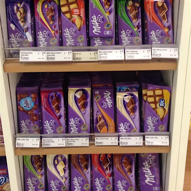 Schokoladen Laden. #milka