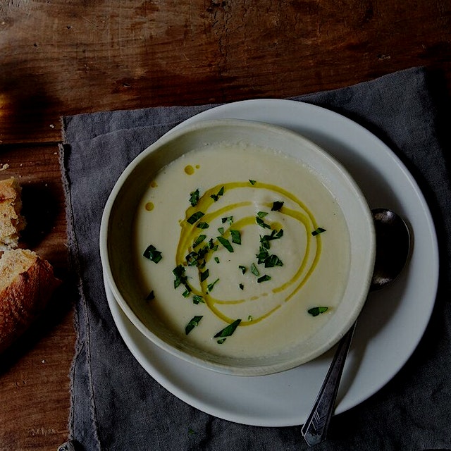 @Food52 recently did this post on salvaging salad greens in soup. I just did this with some lefto...