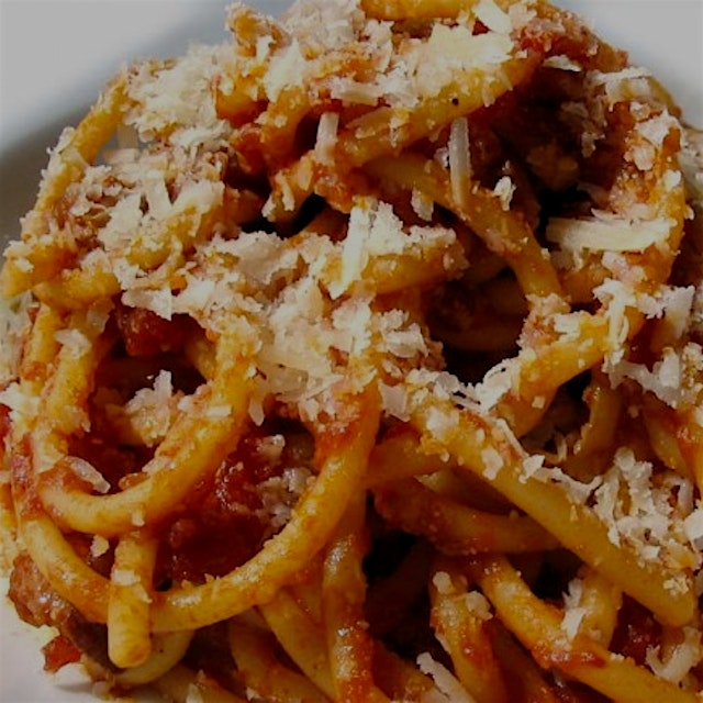 "This is our amatricana. It is the classic recipe. You may be asking, "no onion?!" That is correc...