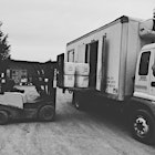 William and Ben load the truck at 6p, then get a few hours of sleep before leaving at 3a for Union Square and Inwood Greenmarket. Farming is love. 