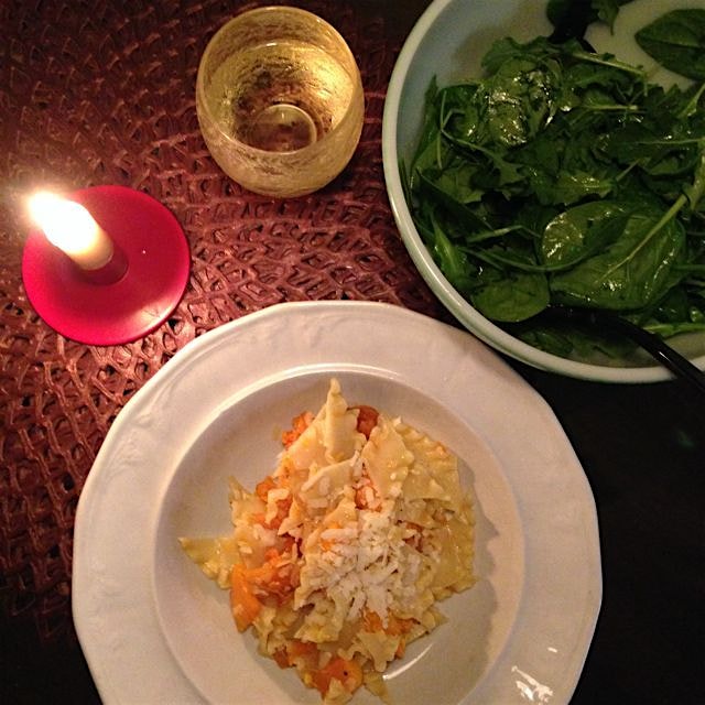 Late dinner on this Monday night