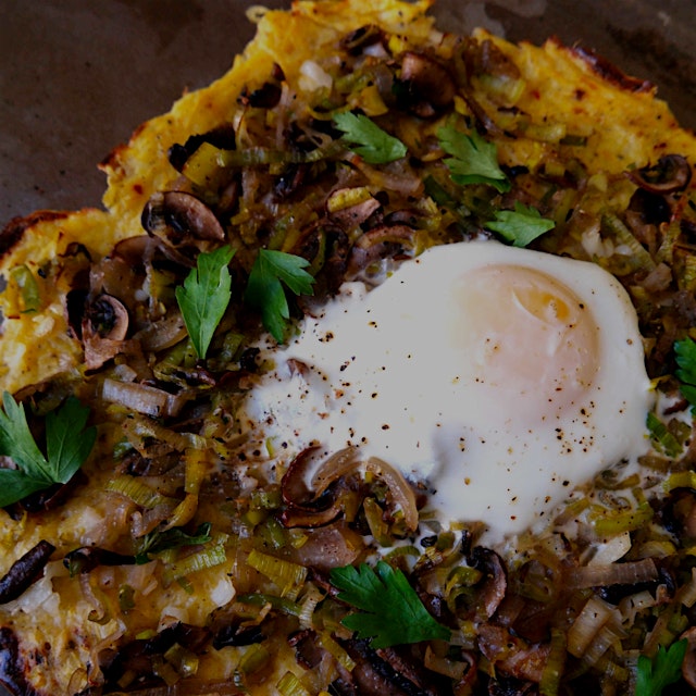 
Spaghetti squash is often my go to when I don't want carbs. I made a tasty brunch pizza this mor...
