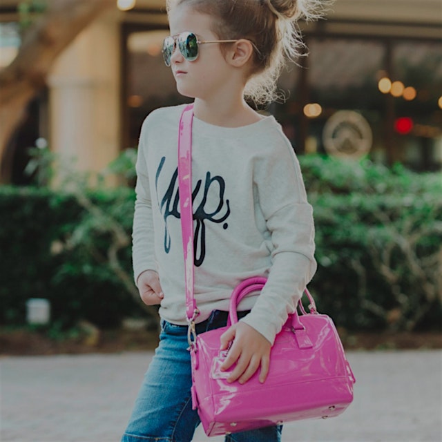 A purse + lunch box for girls. She's looking for great marketing ideas and partnerships? Sent her...