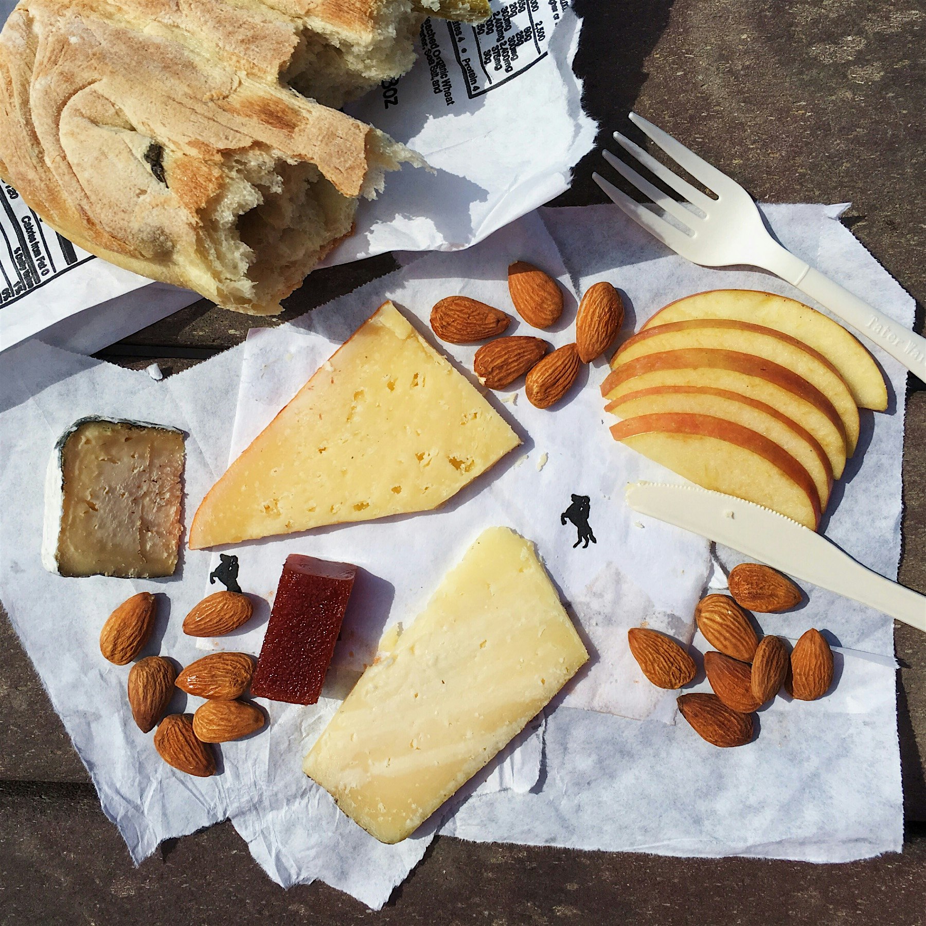 Love that I can stop by the ferry building and pick up local, delicious products like these so ea...